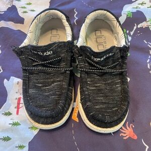 Hey Dude Kids Moccasins - Charcoal Gray